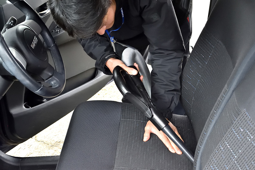 室内の徹底清掃