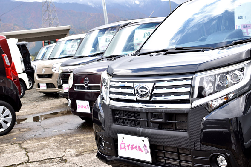 車の品質にこだわります